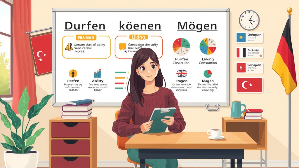 Almanca'da 'dürfen'