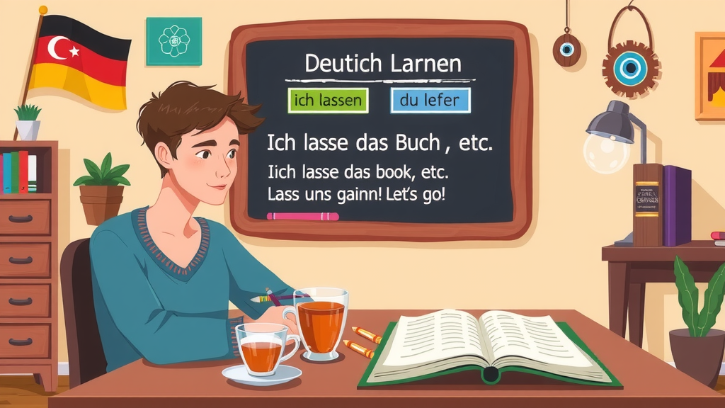 Almanca'da 'lassen' fiilinin farklı kullanımları